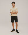 Short Cargo Caqui,NEGRO